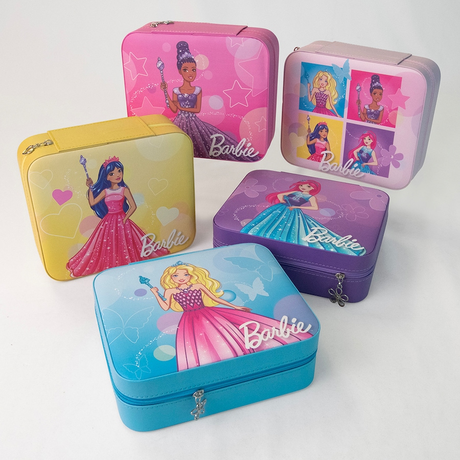 Image 731615_ALTMORE5.jpg, Product 731-615 / Price $79.00, Mele and Co. Barbie Besties Vegan Leather Jewellery Case from Mele and Co on TSC.ca's Jewellery department
