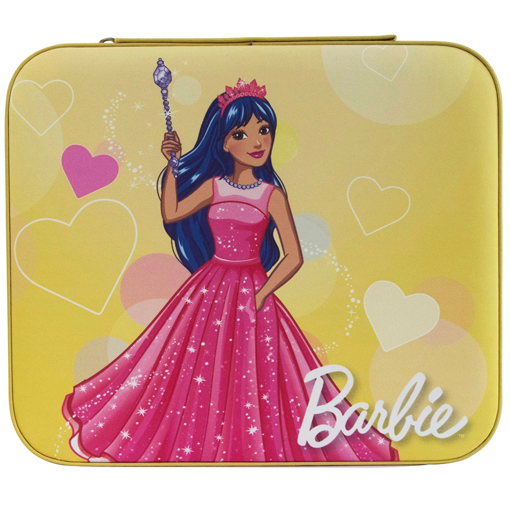 Barbie ソフトケース ハートデザイン Mele and Co. Barbie Heart Vegan Leather Jewellery Case - TSC.ca
