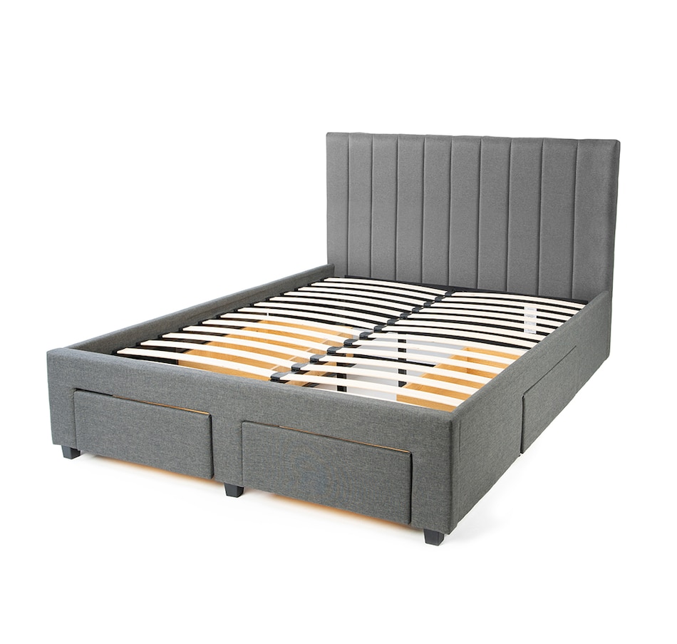 Image 731626_ALTMORE4.jpg, Product 731-626 / Price $1,038.00 - $1,218.00, Hamuq Upholstered Panel Storage Bed from Hamuq on TSC.ca's Home & Garden department