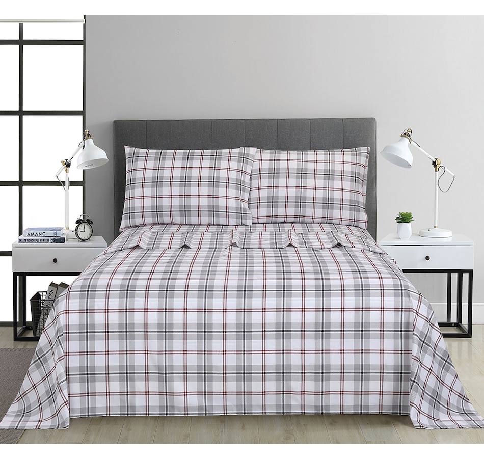 Image 731635_ALTMORE3.jpg, Product 731-635 / Price $29.99 - $44.99, Snow Cap Printed Microfibre Sheet Set from Snow Cap on TSC.ca's Home & Garden department