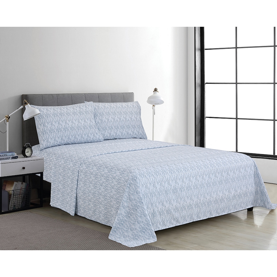 Image 731635_ALTMORE4.jpg, Product 731-635 / Price $29.99 - $44.99, Snow Cap Printed Microfibre Sheet Set from Snow Cap on TSC.ca's Home & Garden department