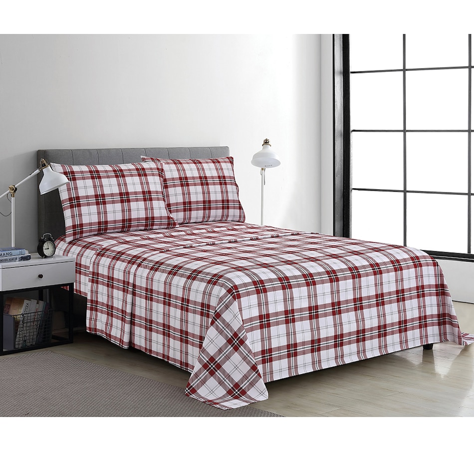 Image 731635_ALTMORE6.jpg, Product 731-635 / Price $29.99 - $44.99, Snow Cap Printed Microfibre Sheet Set from Snow Cap on TSC.ca's Home & Garden department