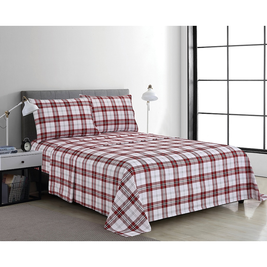 Image 731635_ALTMORE6.jpg, Product 731-635 / Price $29.99 - $44.99, Snow Cap Printed Microfibre Sheet Set from Snow Cap on TSC.ca's Home & Garden department