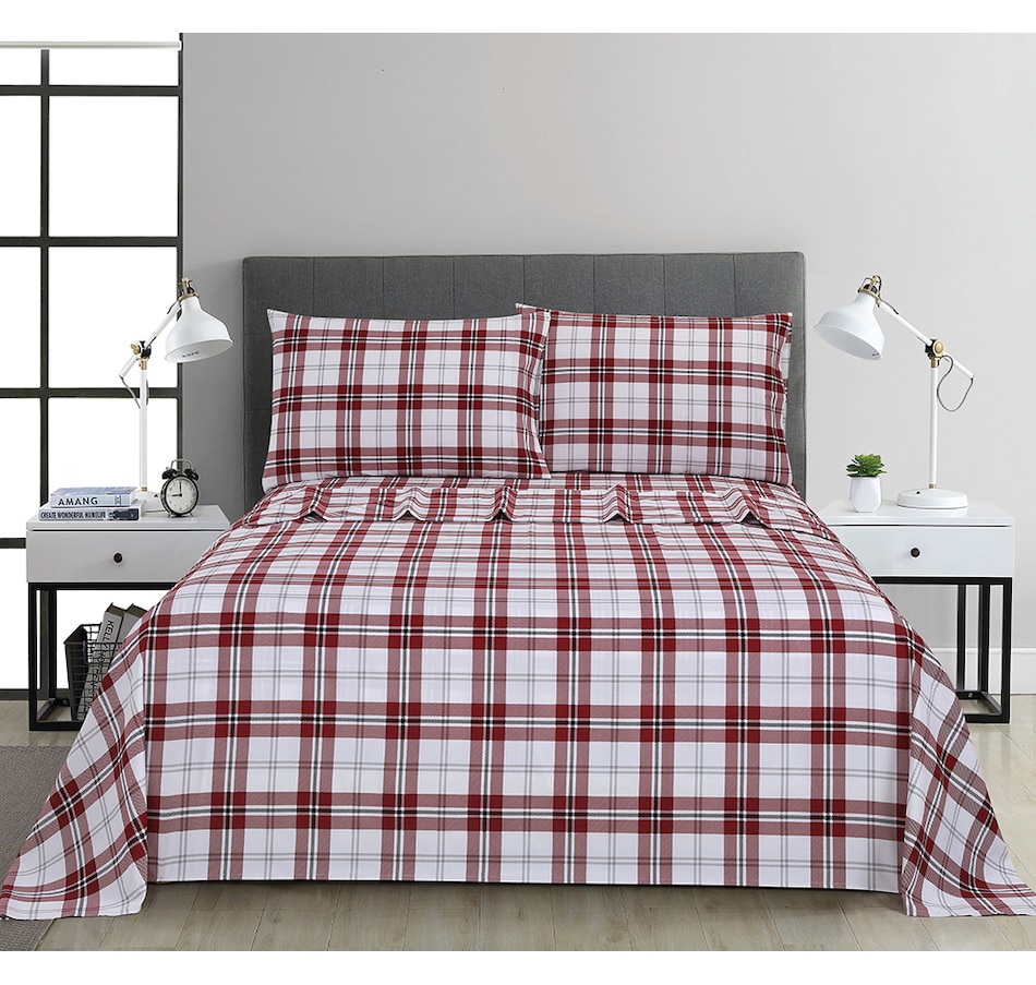 Image 731635_ALTMORE7.jpg, Product 731-635 / Price $29.99 - $44.99, Snow Cap Printed Microfibre Sheet Set from Snow Cap on TSC.ca's Home & Garden department