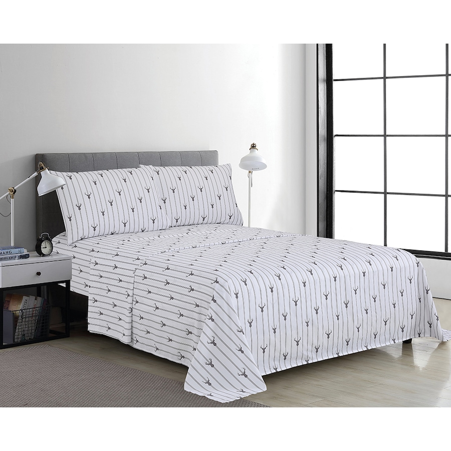 Image 731635_ALTMORE8.jpg, Product 731-635 / Price $29.99 - $44.99, Snow Cap Printed Microfibre Sheet Set from Snow Cap on TSC.ca's Home & Garden department