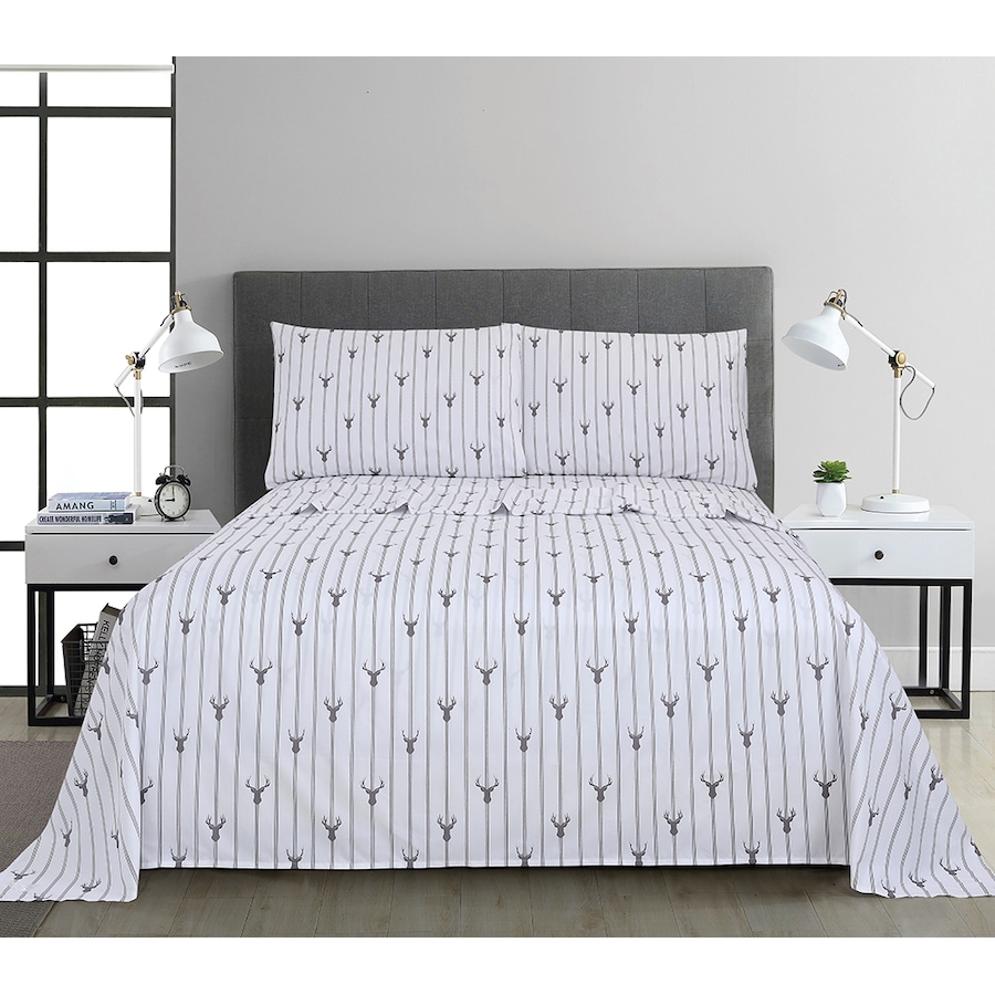 Image 731635_ALTMORE9.jpg, Product 731-635 / Price $29.99 - $44.99, Snow Cap Printed Microfibre Sheet Set from Snow Cap on TSC.ca's Home & Garden department