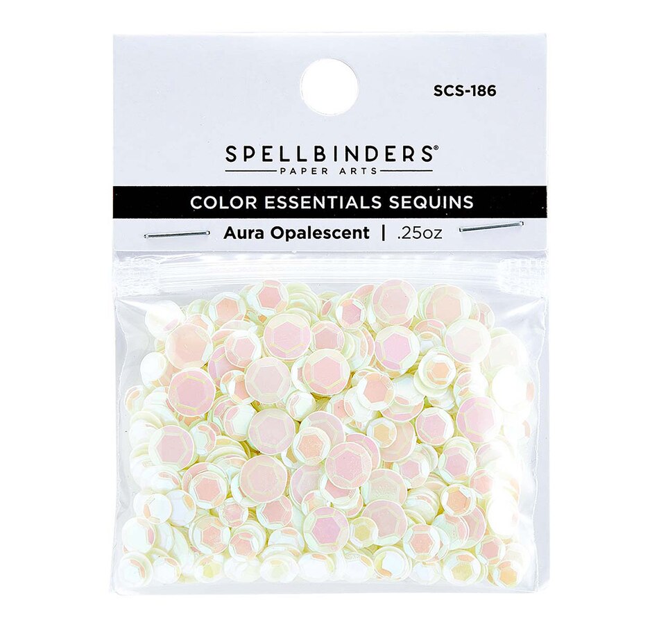 Image 731661.jpg, Product 731-661 / Price $12.99, Spellbinders Aura Opalescent Faceted Sequins Embellishment from Spellbinders on TSC.ca's Home & Garden department