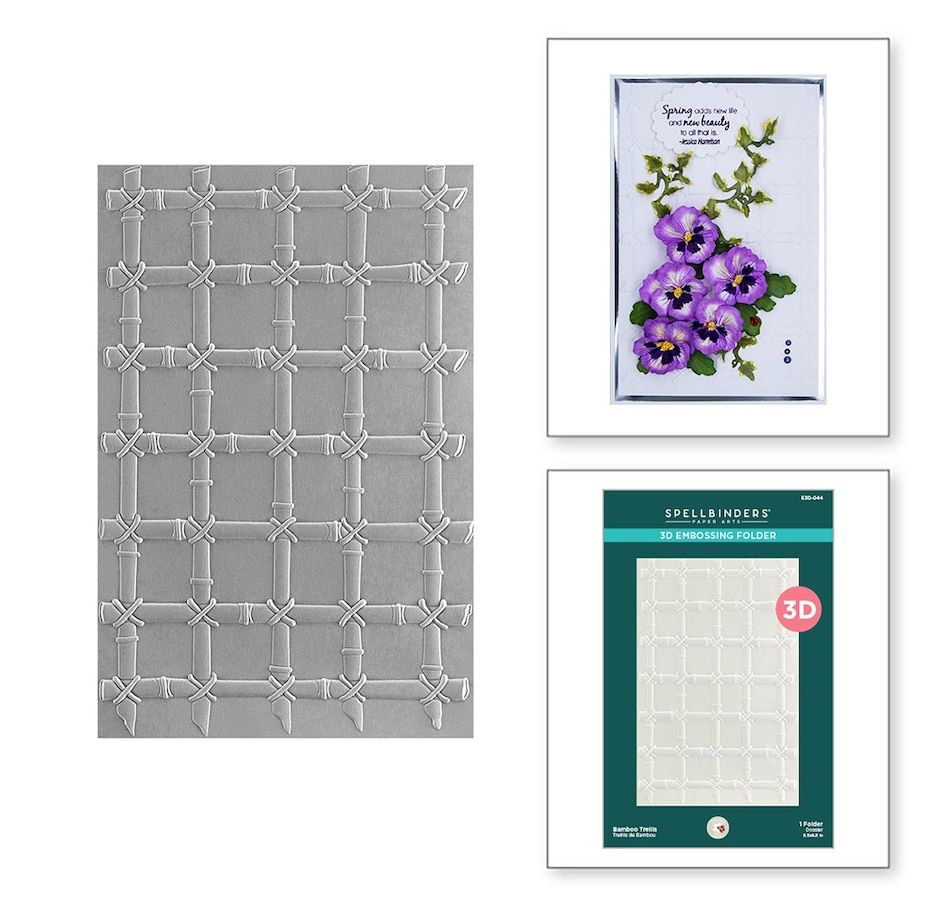 Image 731662_ALTMORE2.jpg, Product 731-662 / Price $24.99, Spellbinders Assorted 3D Embossing Folders from Spellbinders on TSC.ca's Home & Garden department