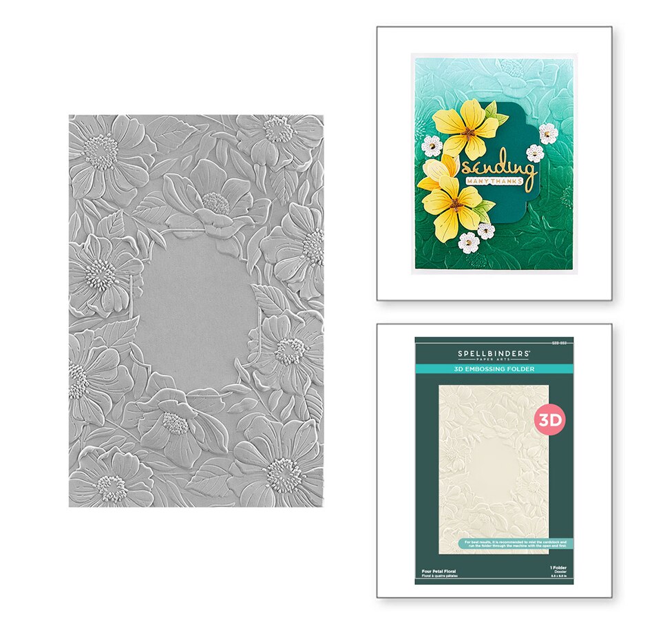 Image 731662_ALTMORE3.jpg, Product 731-662 / Price $24.99, Spellbinders Assorted 3D Embossing Folders from Spellbinders on TSC.ca's Home & Garden department