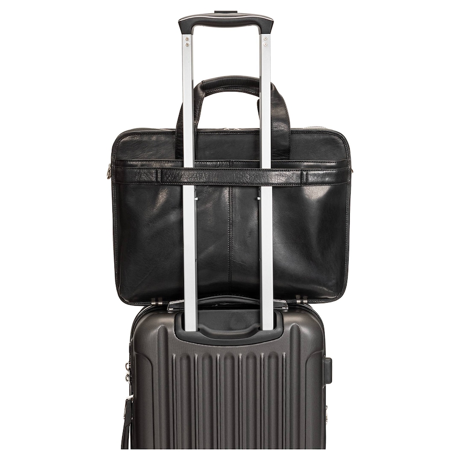 Image 731745_ALTMORE10.jpg, Product 731-745 / Price $269.99, Mancini Buffalo Double Compartment Briefcase for 15.6" Laptop and Tablet from Mancini Fine Leather on TSC.ca's Electronics department