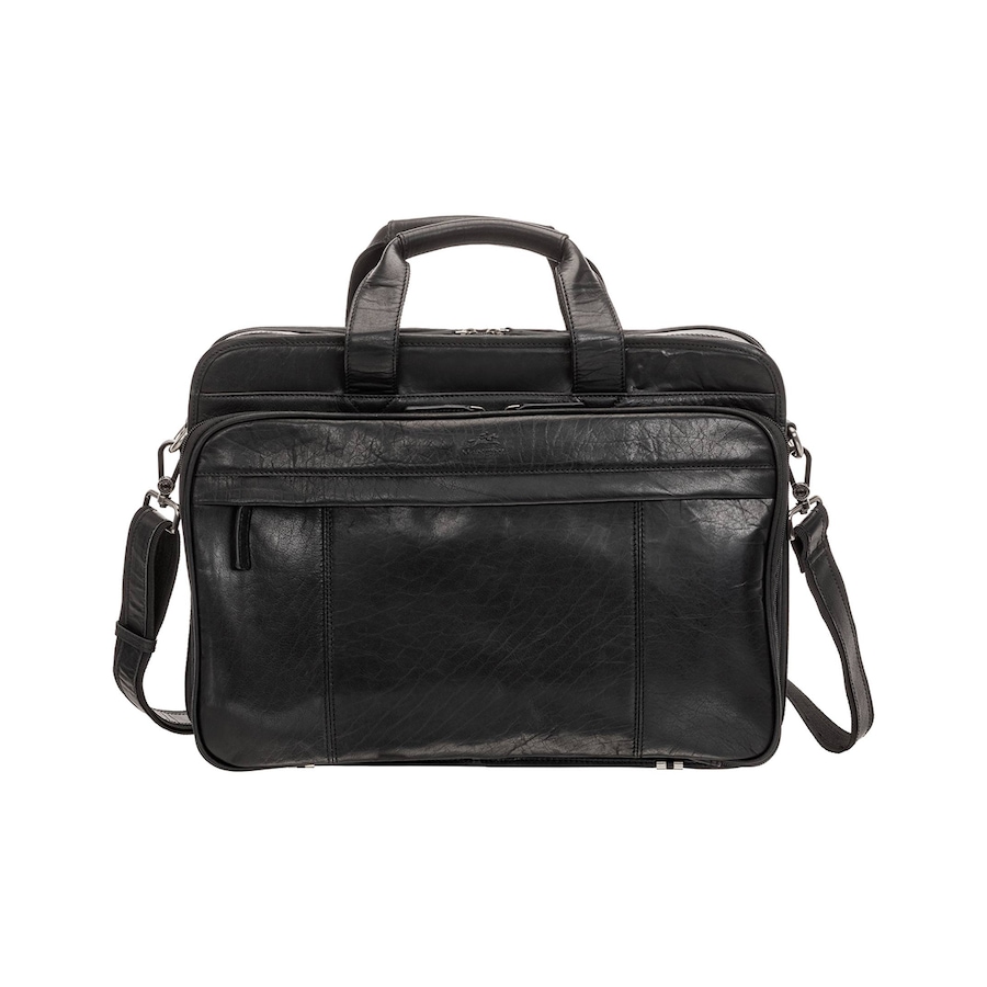 Image 731745_BLK.jpg, Product 731-745 / Price $269.99, Mancini Buffalo Double Compartment Briefcase for 15.6" Laptop and Tablet from Mancini Fine Leather on TSC.ca's Electronics department