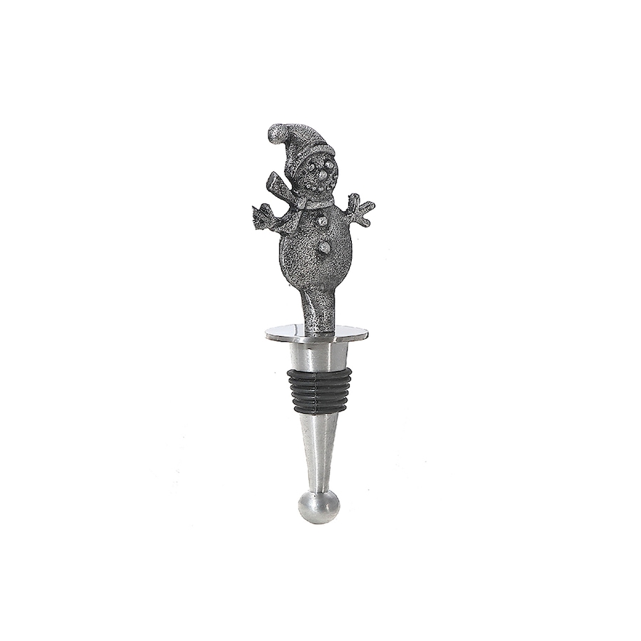 Image 731917.jpg, Product 731-917 / Price $26.00, Christmas Wine Bottle Stopper Snowman from IH Casa Decor on TSC.ca's Kitchen department