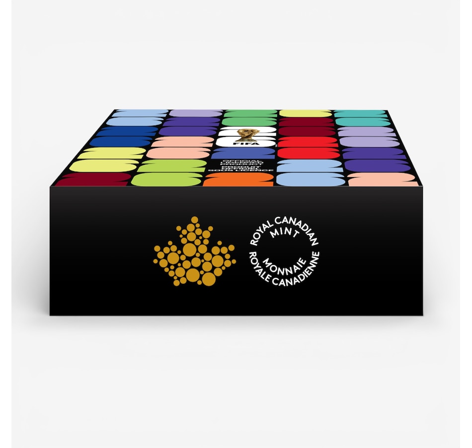 Image 732047_ALTMORE5.jpg, Product 732-047 / Price $279.95, 2026 $20 FIFA World Cup: The Winning Goal One-Ounce Fine Silver Coin from Royal Canadian Mint (RCM) on TSC.ca's Coins department