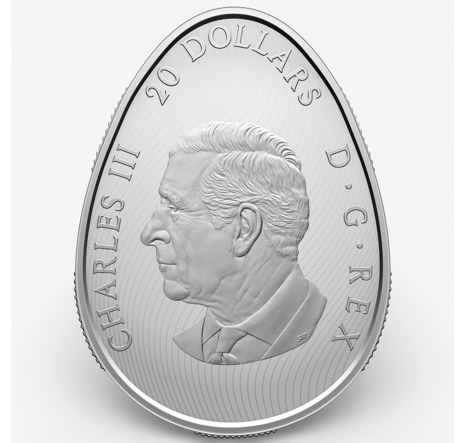 Image 732049_ALTMORE3.jpg, Product 732-049 / Price $299.95, 2026 $20 Fine Silver Pysanka Egg Coin from Royal Canadian Mint (RCM) on TSC.ca's Coins department