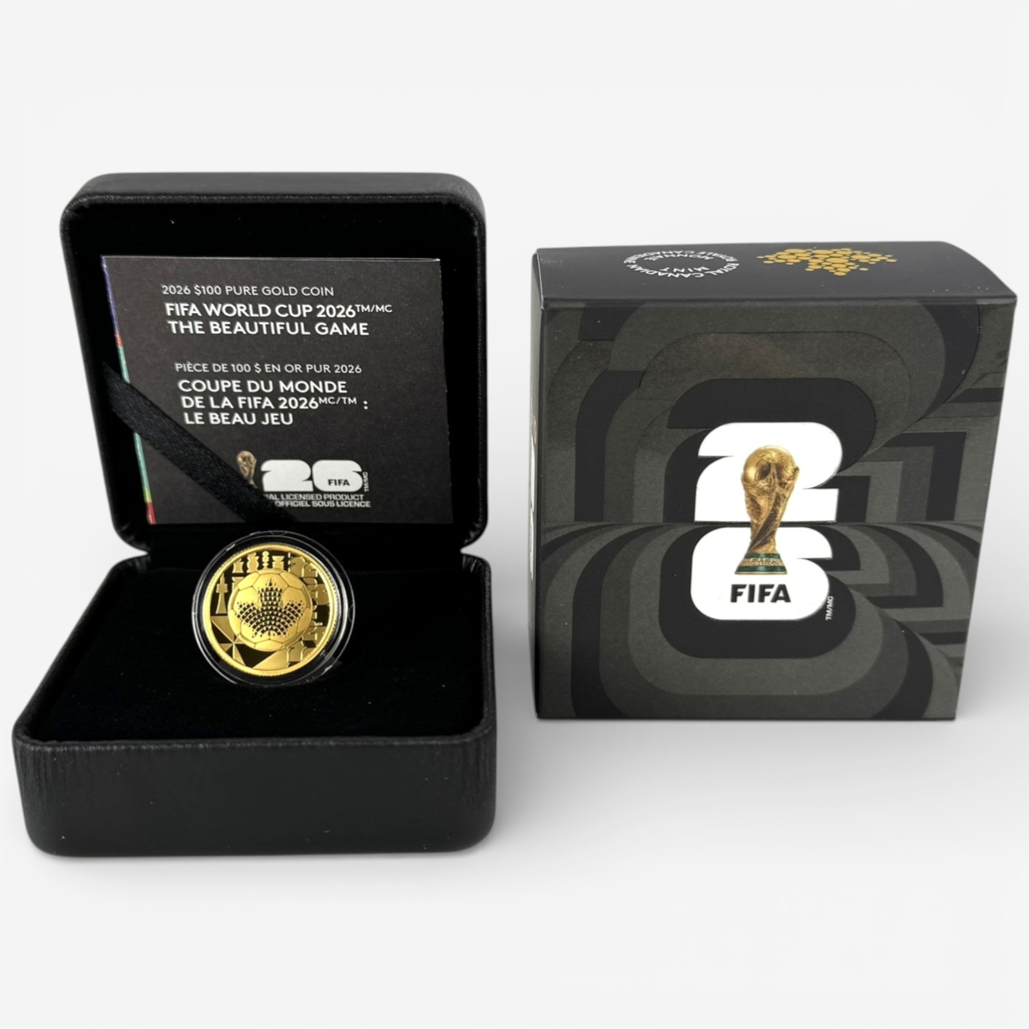 2026 $100 FIFA World Cup: The Beautiful Game Quarter-Ounce Fine