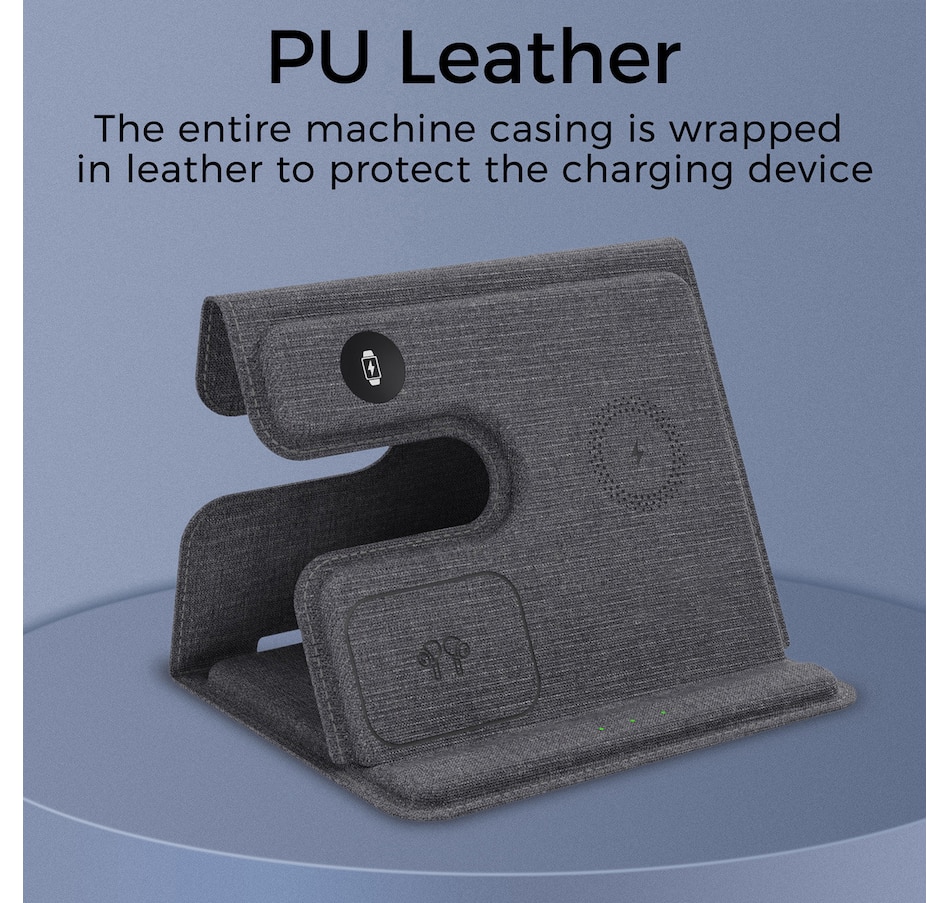 Image 732066_ALTMORE1.jpg, Product 732-066 / Price $84.99, Alpha Digital 3-in-1 Foldable Wireless Charger from Alpha Digital on TSC.ca's Electronics department