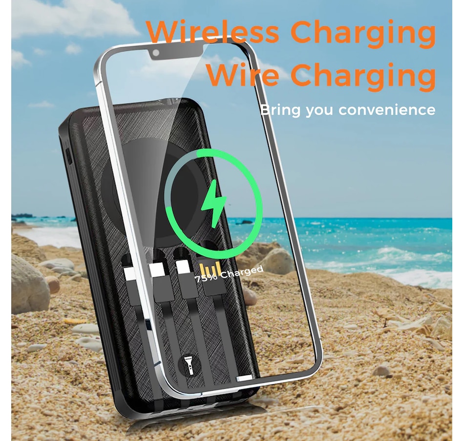 Image 732067_ALTMORE1.jpg, Product 732-067 / Price $59.99, Alpha Digital 10,000-mAh Outdoor Power Bank with Solar Panel and Wireless Charging from Alpha Digital on TSC.ca's Electronics department