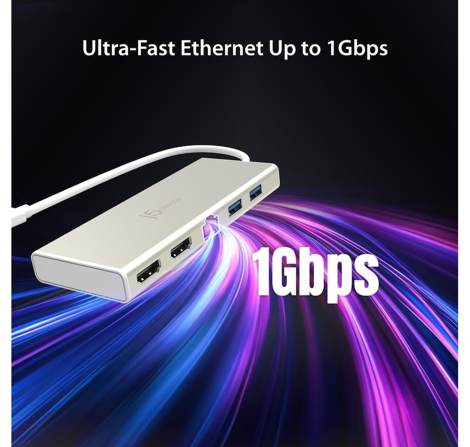 Image 732069_ALTMORE3.jpg, Product 732-069 / Price $129.99, j5create USB-C Mini Dock Hub from j5create on TSC.ca's Electronics department