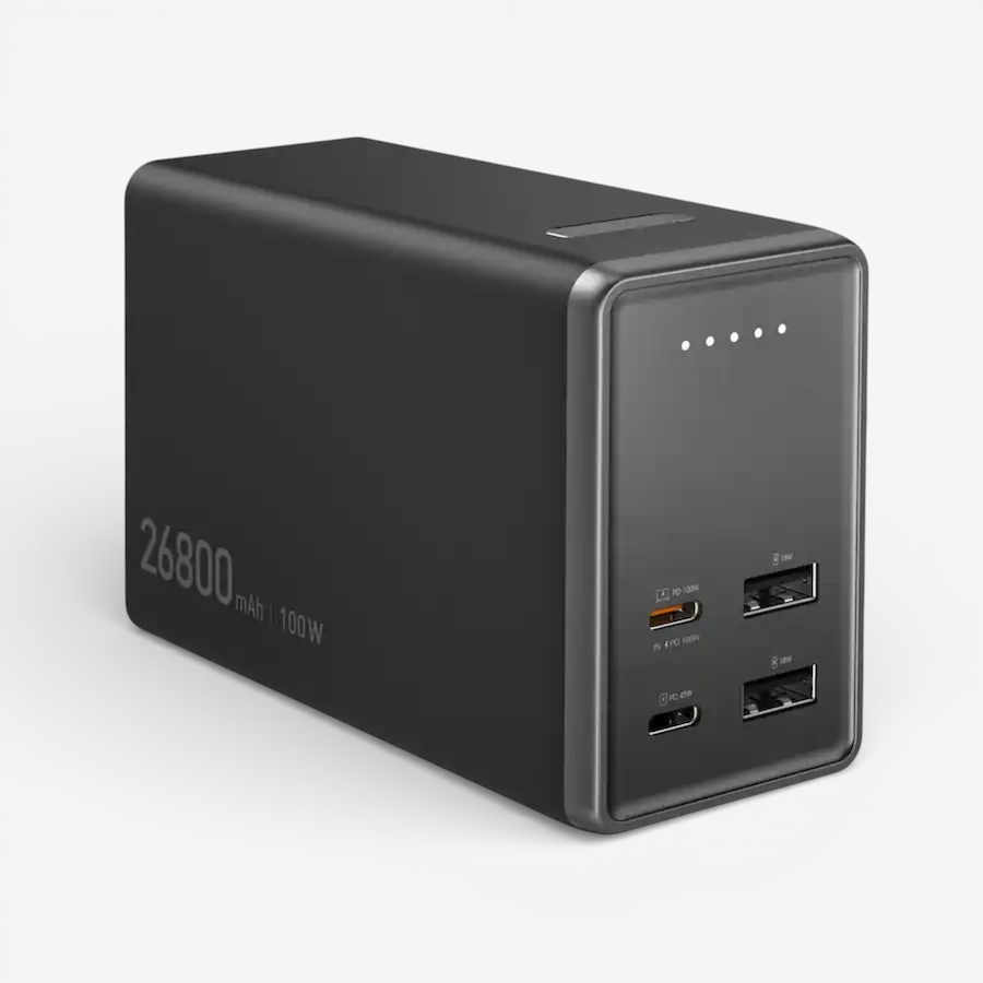 Image 732072.jpg, Product 732-072 / Price $149.99, j5create 4-Port Power Bank 100W 26,800-mAh Portable Charger  from j5create on TSC.ca's Electronics department