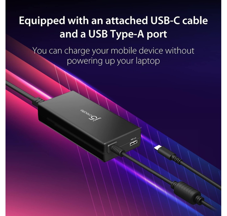 Image 732073_ALTMORE2.jpg, Product 732-073 / Price $69.99, j5create USB-C PD 100W Fast Charger (JUP2290) from j5create on TSC.ca's Electronics department