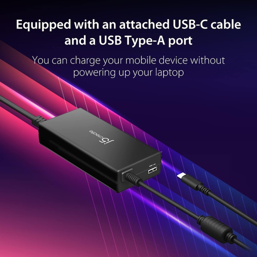Image 732073_ALTMORE2.jpg, Product 732-073 / Price $69.99, j5create USB-C PD 100W Fast Charger (JUP2290) from j5create on TSC.ca's Electronics department