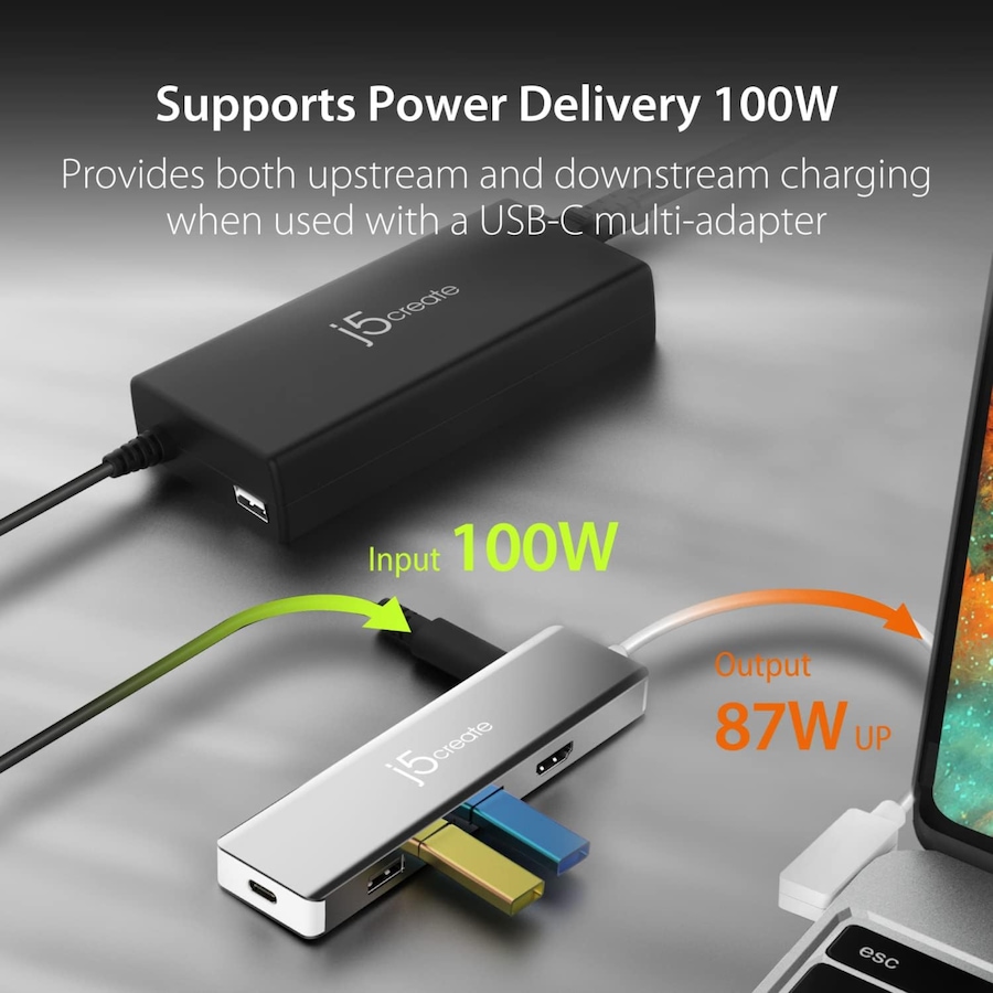 Image 732073_ALTMORE3.jpg, Product 732-073 / Price $69.99, j5create USB-C PD 100W Fast Charger (JUP2290) from j5create on TSC.ca's Electronics department