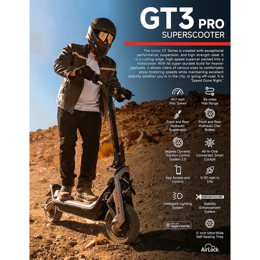 Image 732085_ALTMORE7.jpg, Product 732-085 / Price $4,499.99, Segway GT3 Pro Scooter from Segway on TSC.ca's Health & Fitness department