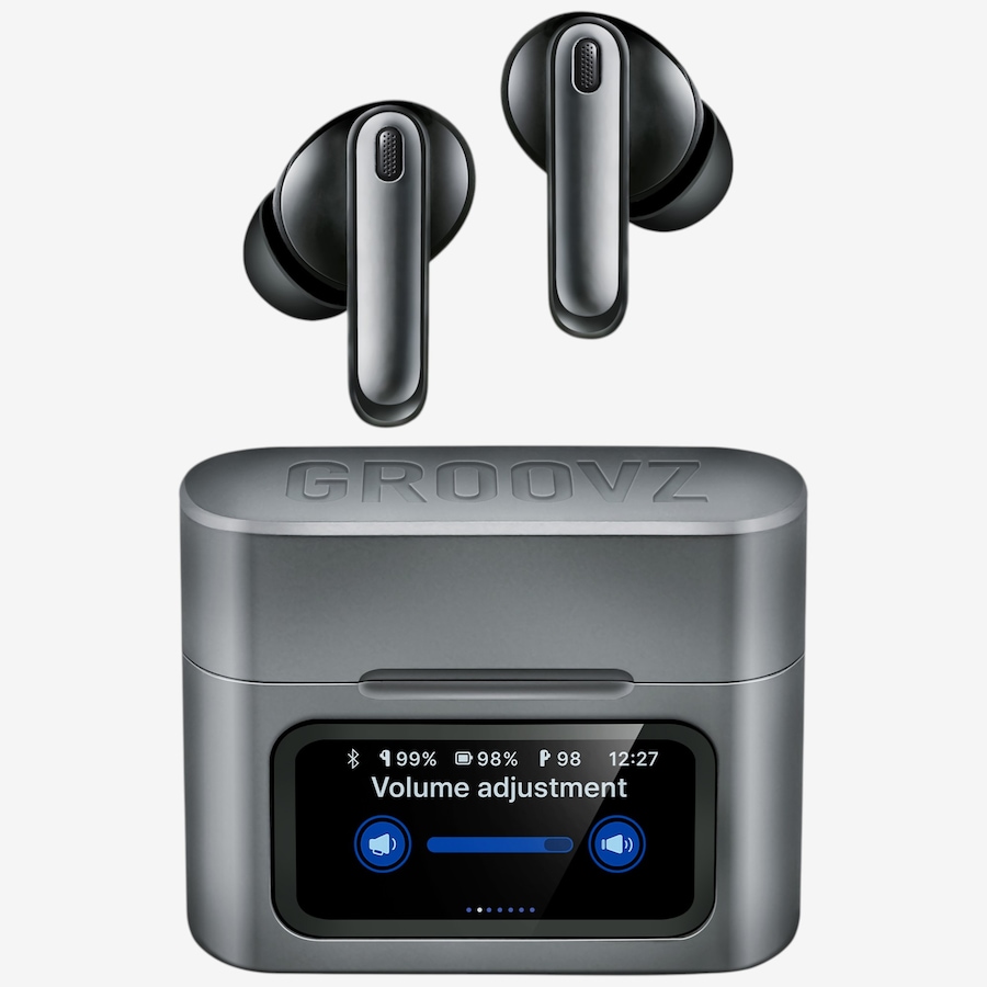 Image 732086_GPT.jpg, Product 732-086 / Price $139.99, Groovz Active Noise Cancelling Earbuds with Touchscreen Case from Groovz on TSC.ca's Electronics department