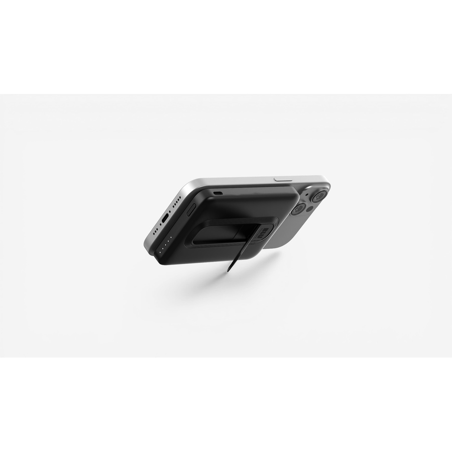 Image 732103_ALTMORE6.jpg, Product 732-103 / Price $59.99, Blu Element Qi2 Slim Wireless Power Bank with Kickstand 5K (black) from Blu Element on TSC.ca's Electronics department