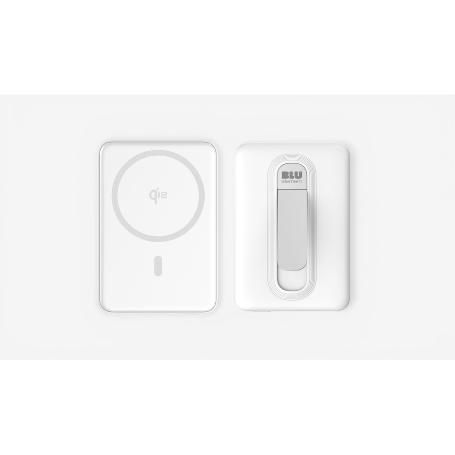 Image 732105_ALTMORE1.jpg, Product 732-105 / Price $59.99, Blu Element Qi2 Wireless Power Bank with Kickstand 5K (white) from Blu Element on TSC.ca's Electronics department
