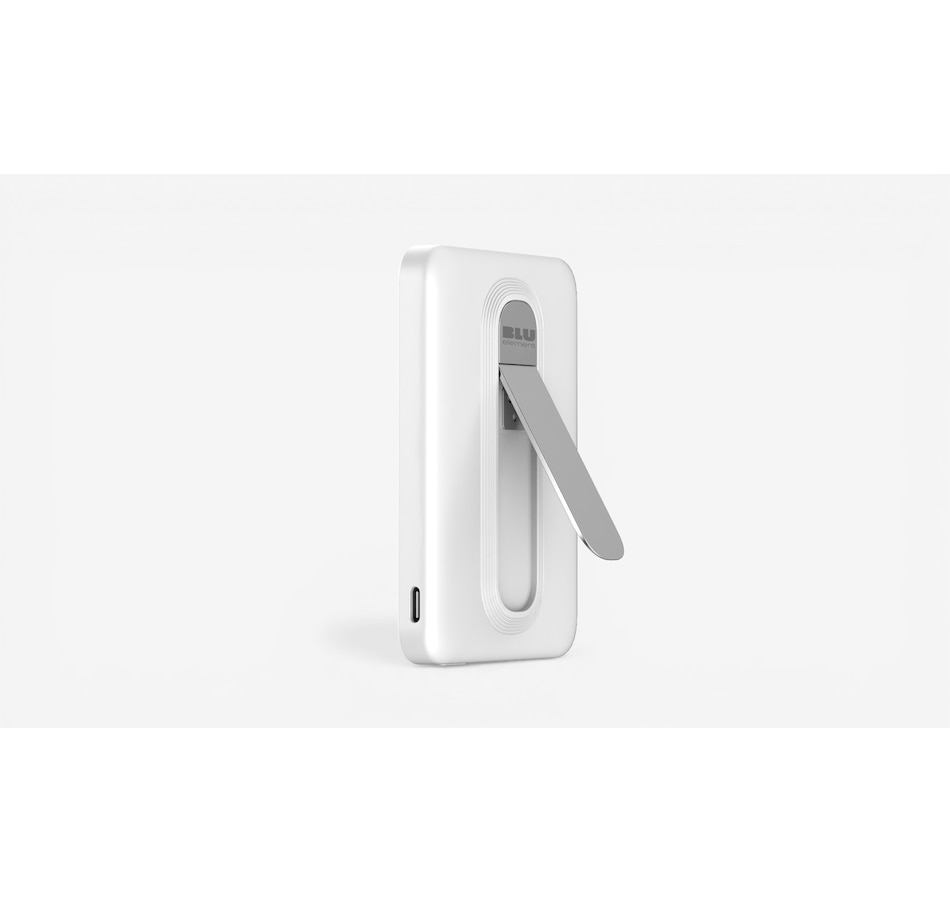 Image 732105_ALTMORE2.jpg, Product 732-105 / Price $59.99, Blu Element Qi2 Wireless Power Bank with Kickstand 5K (white) from Blu Element on TSC.ca's Electronics department