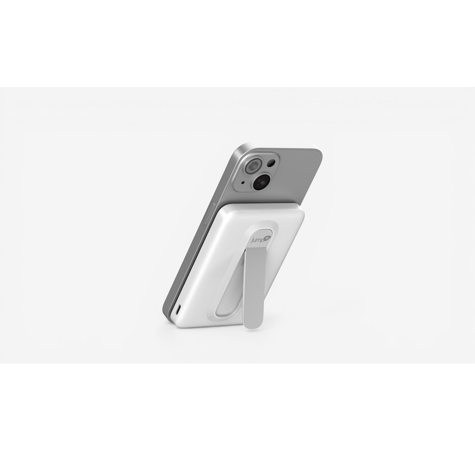 Image 732105_ALTMORE5.jpg, Product 732-105 / Price $59.99, Blu Element Qi2 Wireless Power Bank with Kickstand 5K (white) from Blu Element on TSC.ca's Electronics department