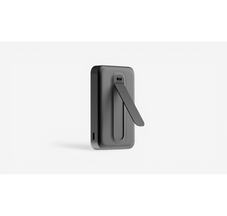 Image 732106_ALTMORE2.jpg, Product 732-106 / Price $74.99, Blu Element Qi2 Slim Wireless Power Bank with Kickstand 10K (black) from Blu Element on TSC.ca's Electronics department