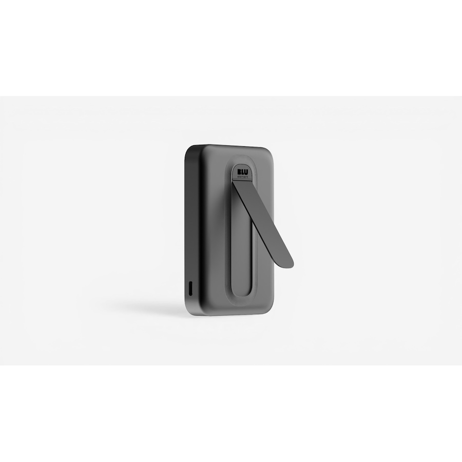 Image 732106_ALTMORE2.jpg, Product 732-106 / Price $74.99, Blu Element Qi2 Slim Wireless Power Bank with Kickstand 10K (black) from Blu Element on TSC.ca's Electronics department