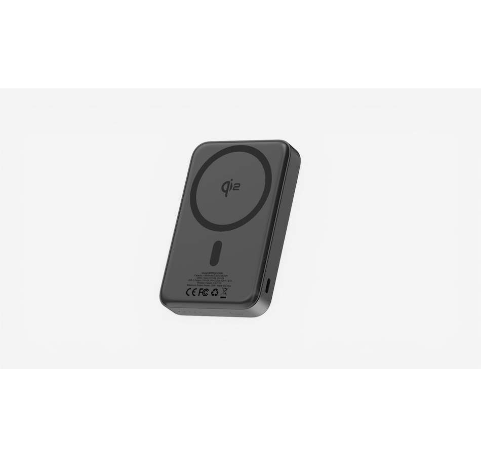Image 732106_ALTMORE3.jpg, Product 732-106 / Price $74.99, Blu Element Qi2 Slim Wireless Power Bank with Kickstand 10K (black) from Blu Element on TSC.ca's Electronics department
