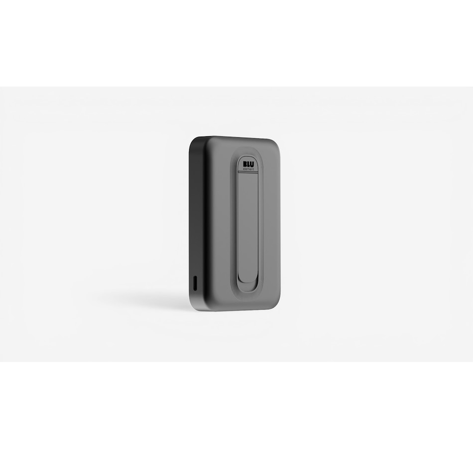 Image 732106_ALTMORE4.jpg, Product 732-106 / Price $74.99, Blu Element Qi2 Slim Wireless Power Bank with Kickstand 10K (black) from Blu Element on TSC.ca's Electronics department