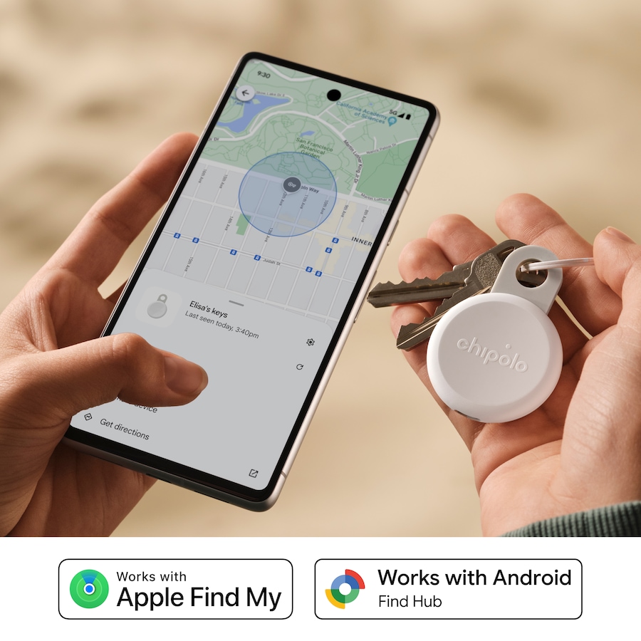Image 732107_ALTMORE8.jpg, Product 732-107 / Price $49.99, Chipolo Loop Tracking Tag (works with Android's Find Hub Device or Apple Find My) from Chipolo on TSC.ca's Electronics department