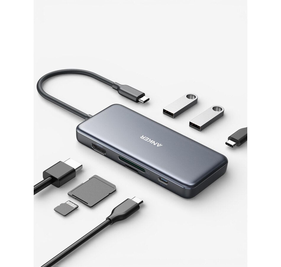 Image 732130_ALTMORE5.jpg, Product 732-130 / Price $89.99, Anker Premium 7-in-1 USB-C Hub from Anker on TSC.ca's Electronics department