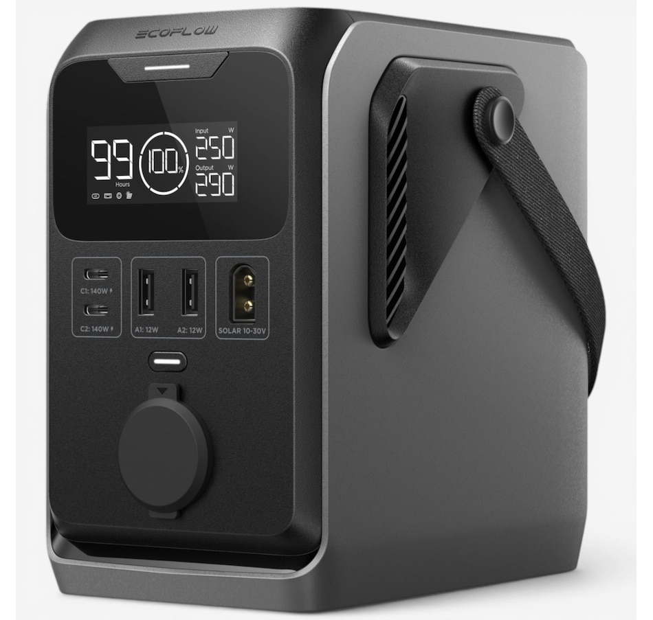 Image 732142.jpg, Product 732-142 / Price $239.99, EcoFlow Trail 300 (288 Wh) DC Portable Power Station with 65W GaN Charger and Cable from Ecoflow on TSC.ca's Electronics department