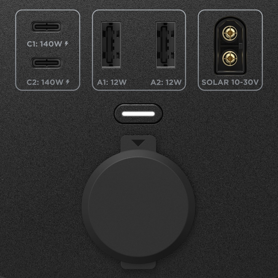 Image 732142_ALTMORE3.jpg, Product 732-142 / Price $349.99, EcoFlow Trail 300 (288 Wh) DC Portable Power Station with 65W GaN Charger and Cable from Ecoflow on TSC.ca's Electronics department