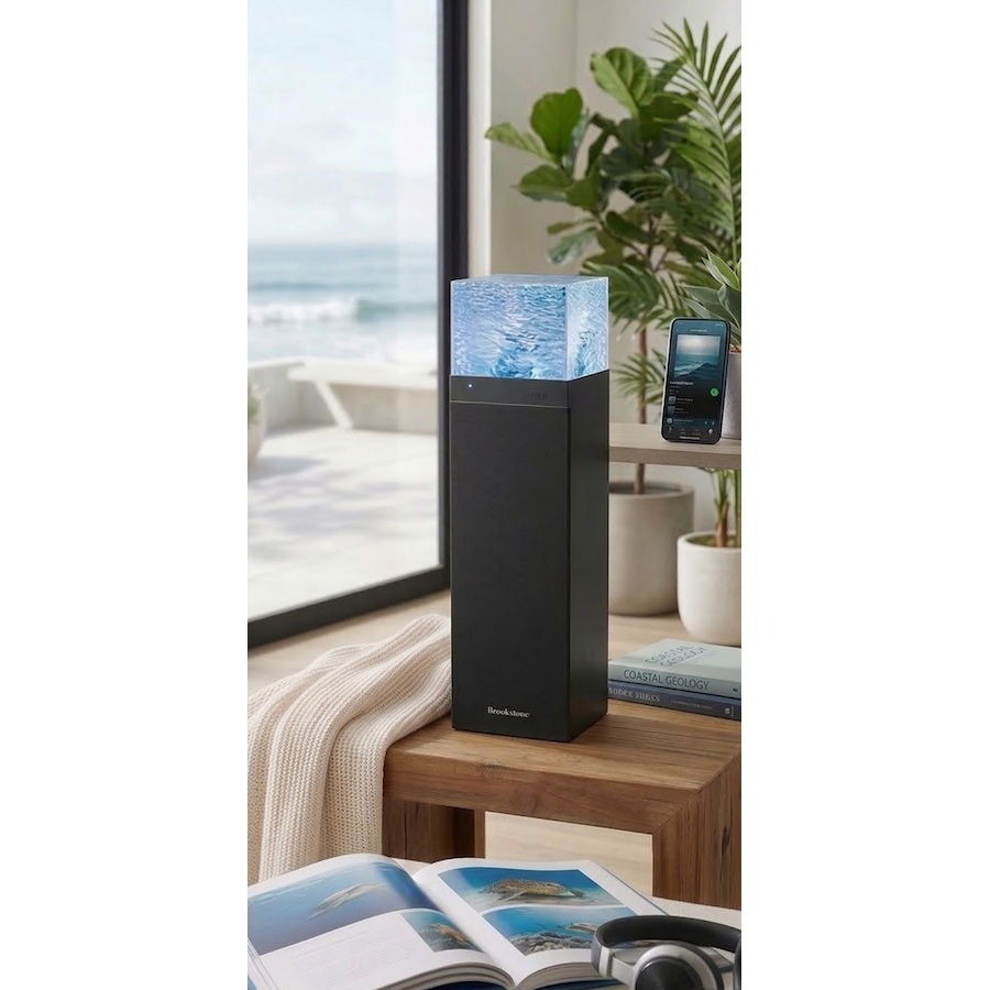 Image 732147_ALTMORE1.jpg, Product 732-147 / Price $64.99, Brookstone Ocean Wave Tower Wireless Speaker from Brookstone on TSC.ca's Electronics department