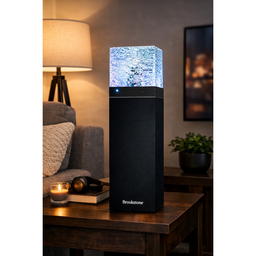 Image 732147_ALTMORE2.jpg, Product 732-147 / Price $64.99, Brookstone Ocean Wave Tower Wireless Speaker from Brookstone on TSC.ca's Electronics department