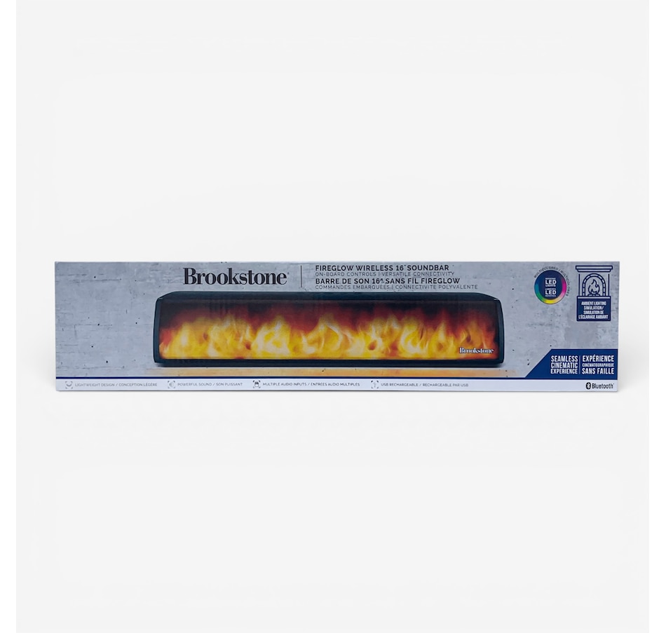 Image 732148_ALTMORE1.jpg, Product 732-148 / Price $49.99, Brookstone Fireglow Soundbar from Brookstone on TSC.ca's Electronics department