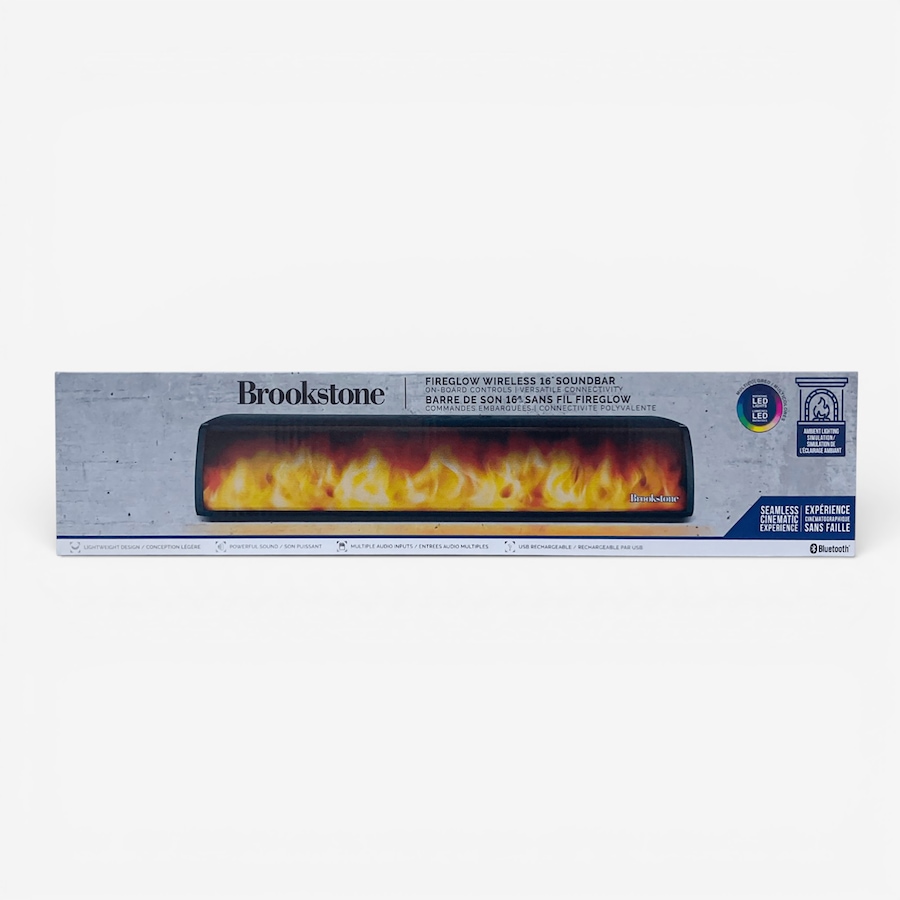 Image 732148_ALTMORE1.jpg, Product 732-148 / Price $49.99, Brookstone Fireglow Soundbar from Brookstone on TSC.ca's Electronics department