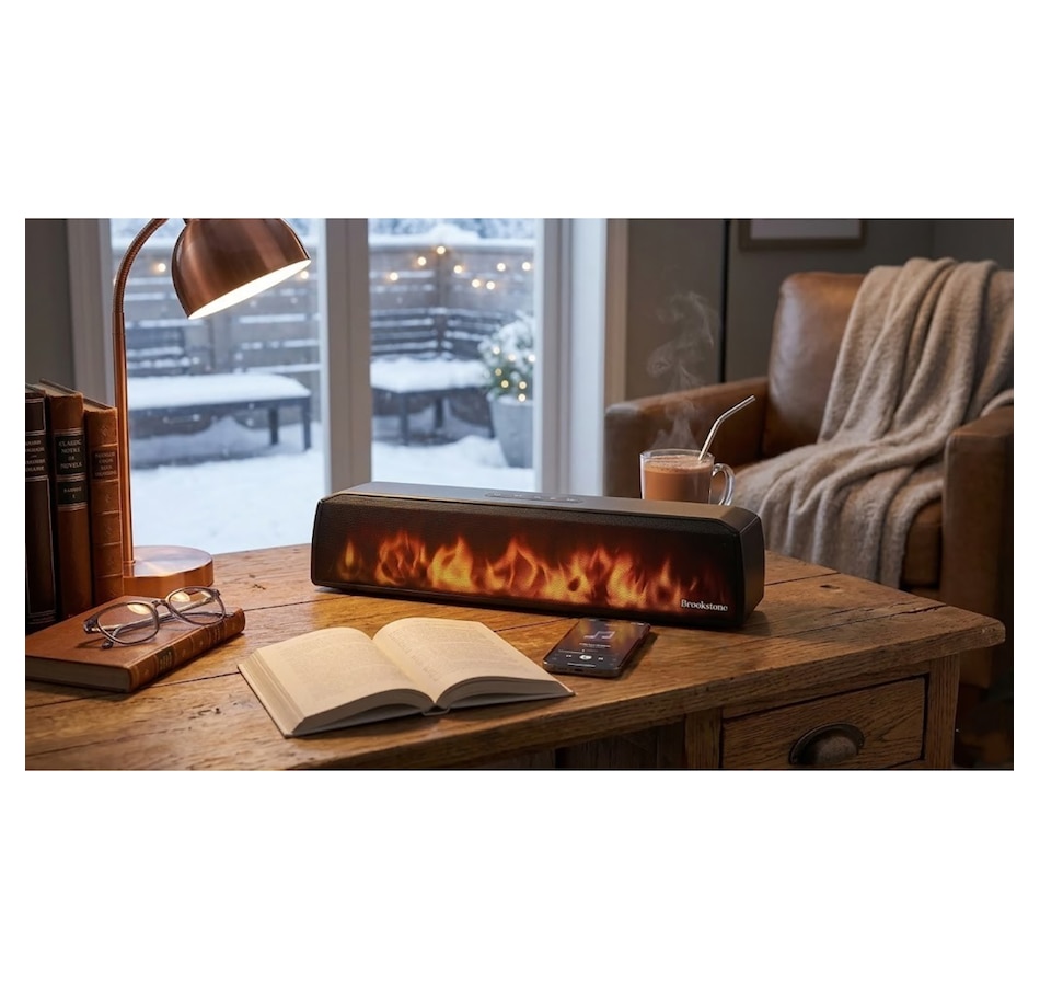 Image 732148_ALTMORE3.jpg, Product 732-148 / Price $49.99, Brookstone Fireglow Soundbar from Brookstone on TSC.ca's Electronics department