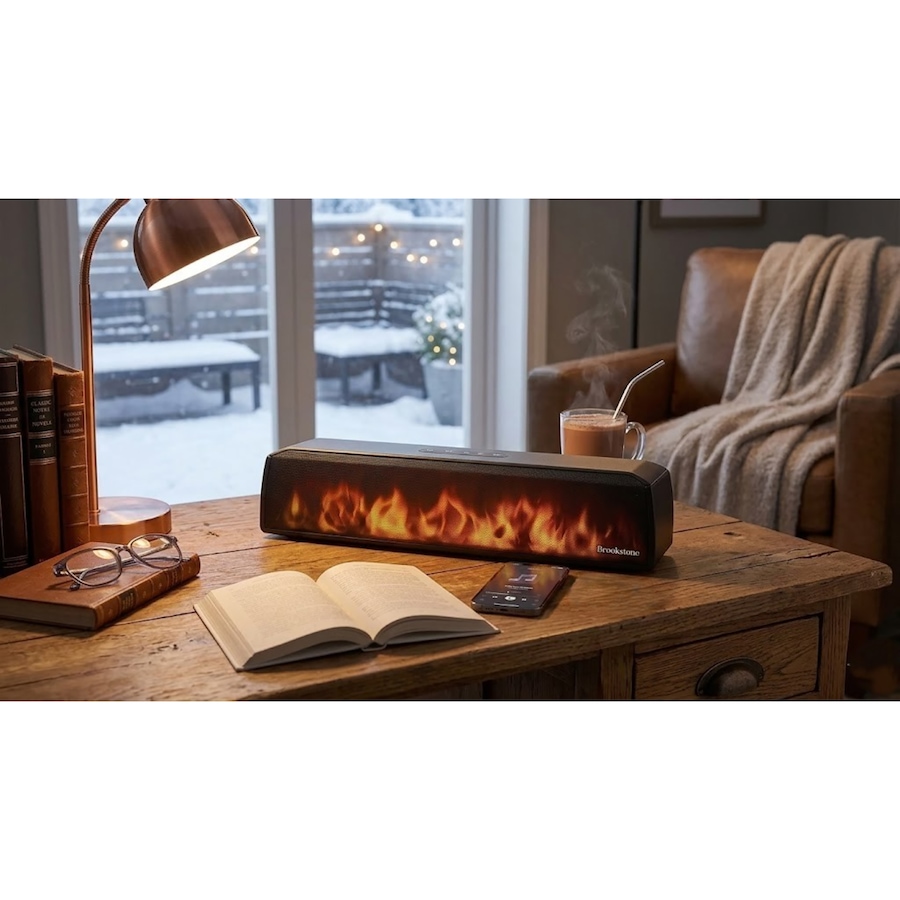 Image 732148_ALTMORE3.jpg, Product 732-148 / Price $49.99, Brookstone Fireglow Soundbar from Brookstone on TSC.ca's Electronics department