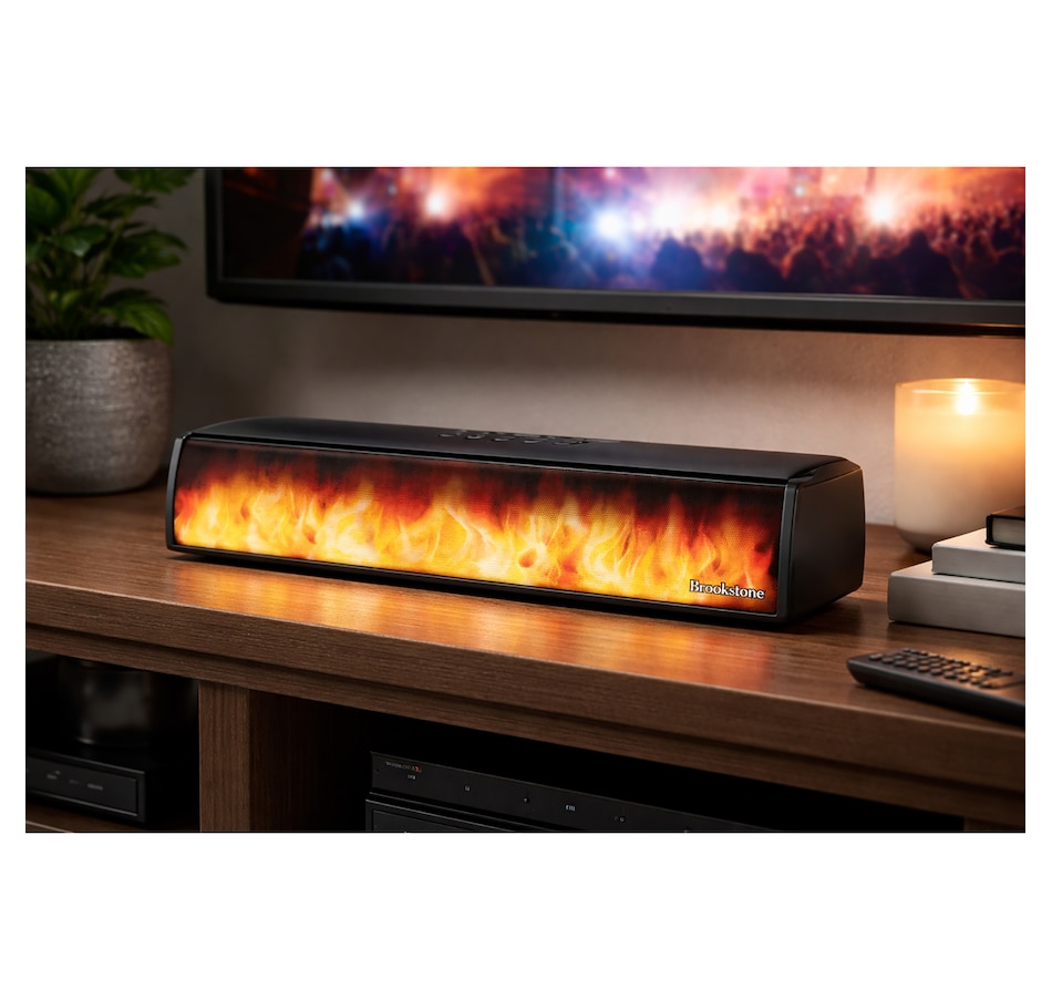 Image 732148_ALTMORE4.jpg, Product 732-148 / Price $49.99, Brookstone Fireglow Soundbar from Brookstone on TSC.ca's Electronics department