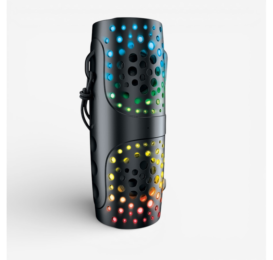 Image 732150.jpg, Product 732-150 / Price $29.99, Brookstone Cylcone Beat Multicolour LED Speaker from Brookstone on TSC.ca's Electronics department