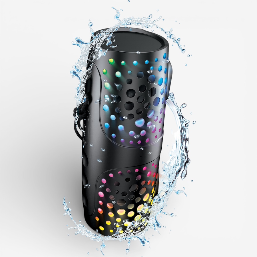 Image 732150_ALTMORE1.jpg, Product 732-150 / Price $29.99, Brookstone Cylcone Beat Multicolour LED Speaker from Brookstone on TSC.ca's Electronics department