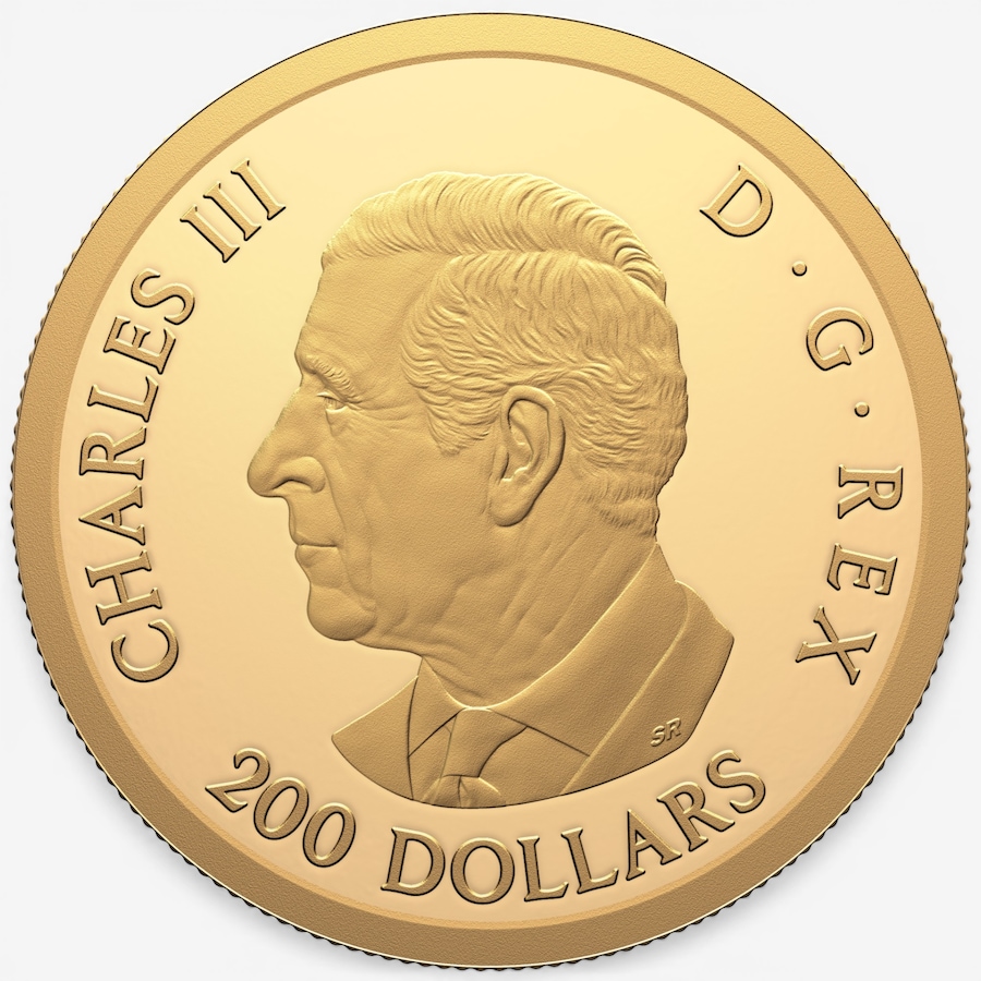 Image 732168_ALTMORE3.jpg, Product 732-168 / Price $4,759.95, 2026 CN Tower $200 Pure Gold Coin from Royal Canadian Mint (RCM) on TSC.ca's Coins department